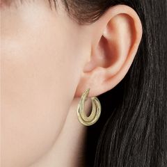 Bông tai Double Hoop Earrings