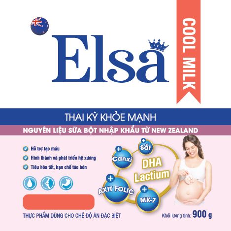 ELSA  COOL MILK  MAMA
