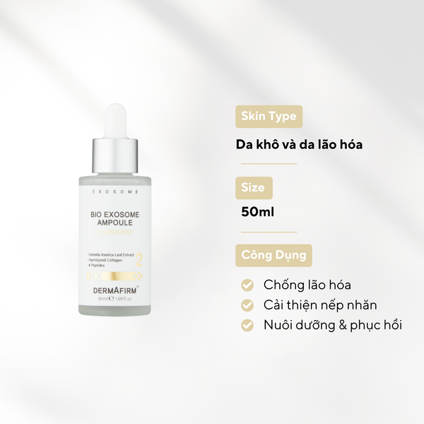  Bio Exosome Power Pep - Tinh chất phục hồi và cải thiện các dấu hiệu lão hóa 