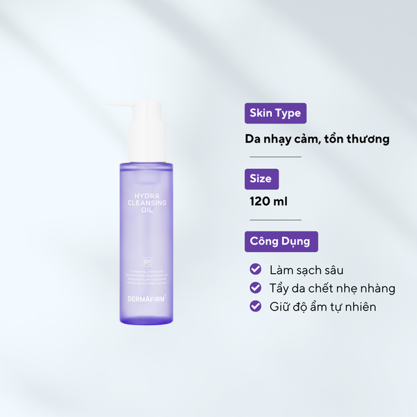  Hydra Cleansing Oil R4 - Dầu tẩy trang phục hồi cho da tổn thương 
