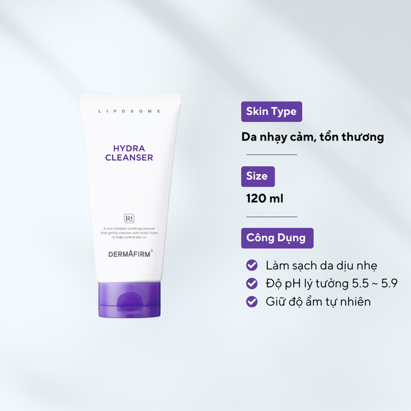  Hydra Cleanser R4 Perilla Purple - Sữa rửa mặt phục hồi da 