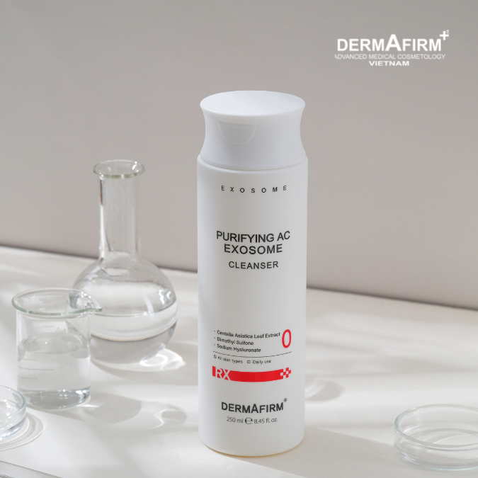  Purifying AC Exosome Cleanser - Sữa rửa mặt kháng khuẩn cho da dầu mụn 
