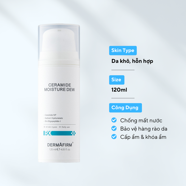  Ceramide Moisture Dew - Sữa dưỡng ngăn ngừa mất nước qua da 
