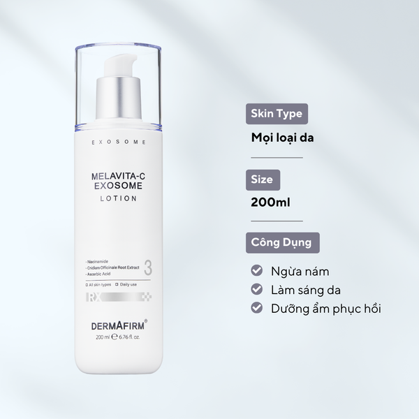  Melavita-C Exosome Lotion - Sữa dưỡng ẩm làm sáng da 