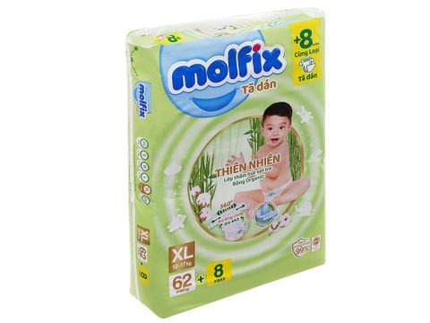  Tã quần Molfix XL (62+8) 