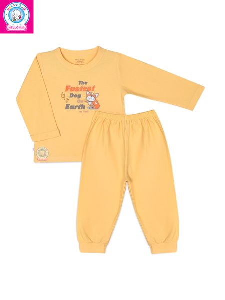  Bộ cổ bo màu tay dài 0015 - HELLO BnB 