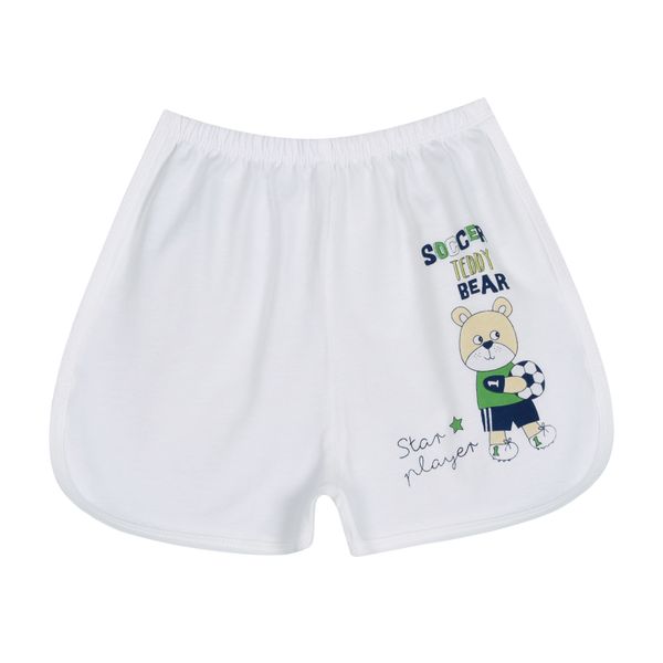  QUẦN SHORT VIỀN TRẮNG IN 0594 