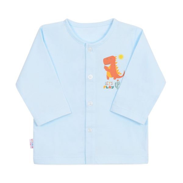  Áo cài giữa màu tay dài AL0003 (in hình ngẫu nhiên) - HELLO BnB 