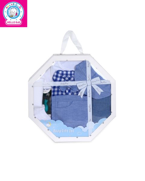  Hộp quà đầy tháng bé trai GIFT1684 - BabyOne 