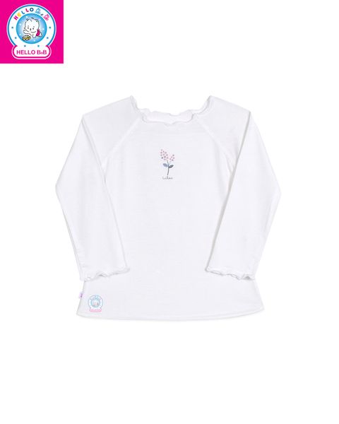  Áo dún bèo trắng tay dài Bamboo AL0069 