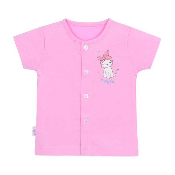  Áo cài giữa màu tay ngắn AL0004 (in hình ngẫu nhiên) - HELLO BnB 