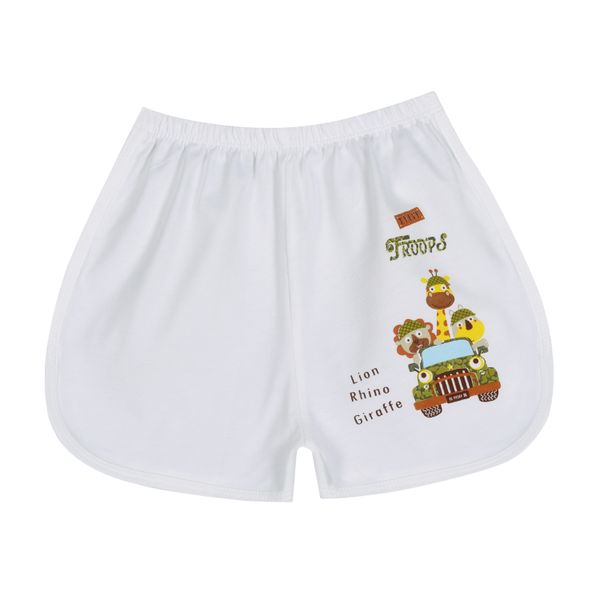  QUẦN SHORT VIỀN TRẮNG IN 0594 