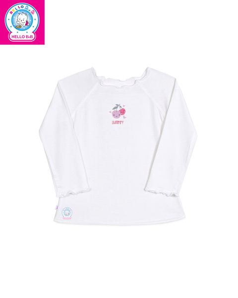  Áo dún bèo trắng tay dài Bamboo AL0069 