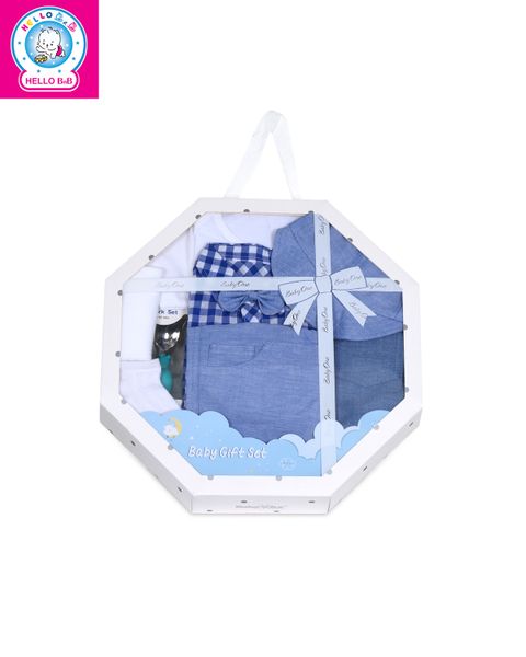  Hộp quà đầy tháng bé trai GIFT1684 - BabyOne 