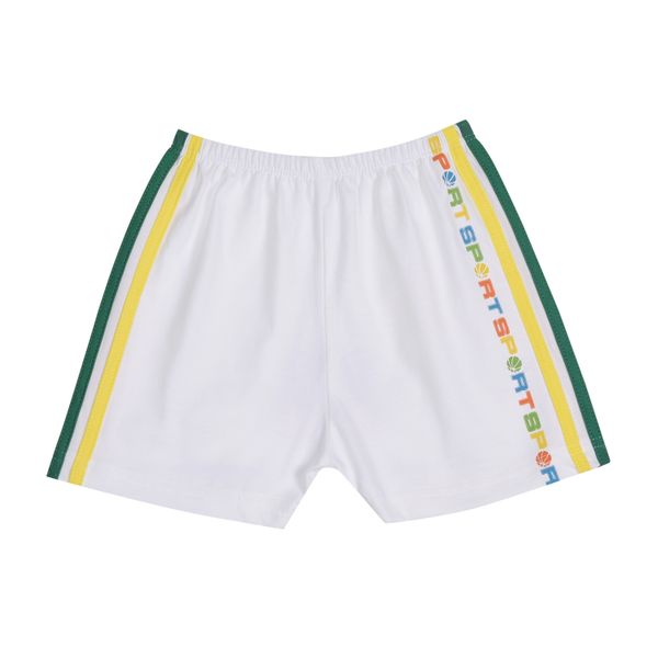  QUẦN 3 SỌC NGẮN TRẮNG 0166 