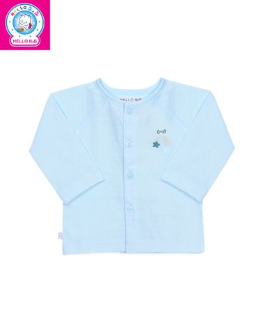  Áo sơ sinh raplan tay dài AL0934 - HELLO BnB 