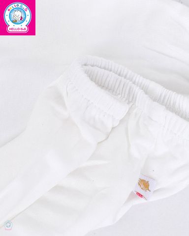  Quần ngắn dún bèo trắng Bamboo QL0075 - HELLO BnB 