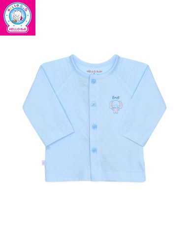  Áo sơ sinh raplan tay dài AL0934 - HELLO BnB 
