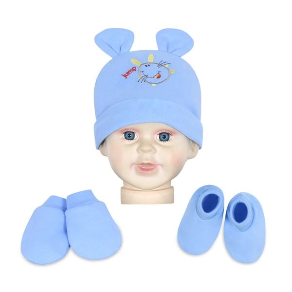  Bộ nón, tay, chân màu SS0102 - HELLO BnB 