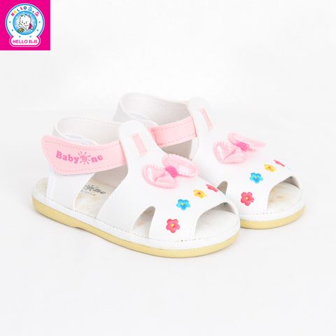  Giày sandal BabyOne 0811 size 19 White 
