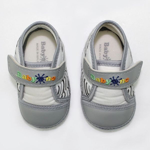  Giày Booties BabyOne 0818 size 18 Grey 