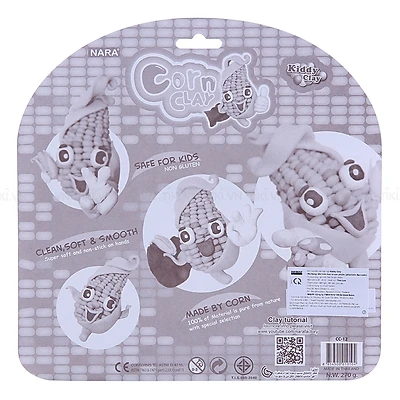  Đất nặn bột ngô Kiddy Clay 12 màu 270g CC-12 