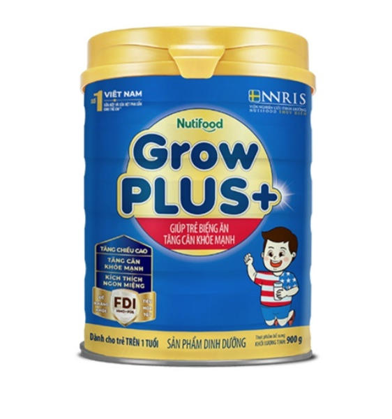  Sữa bột GrowPLUS xanh 900g (trên 1 tuổi) 