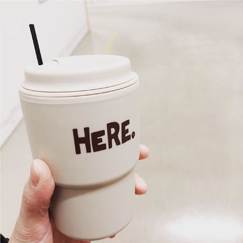  Cốc uống nước có vòi hút bằng nhựa 230ml - K96111925 - xanh 