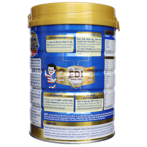  Sữa bột GrowPLUS xanh 900g (trên 1 tuổi) 