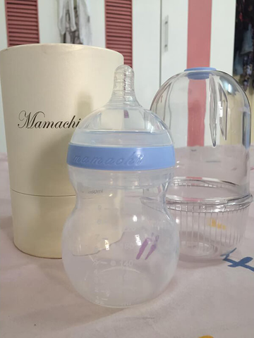  Bình sữa núm ti Silicone Mamachi dòng Premium (260ml) 