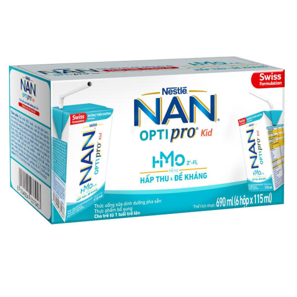  Sữa bột pha sẵn Nan 115ml 