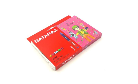  Bút sáp NATARAJ 12 màu Jumbo 