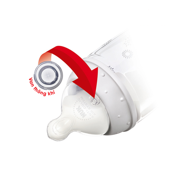  Bộ 2 núm ti NUK Silicone S2 - S 