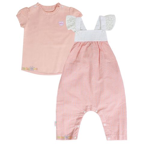  Set yếm bé gái SET0538 - BabyOne 