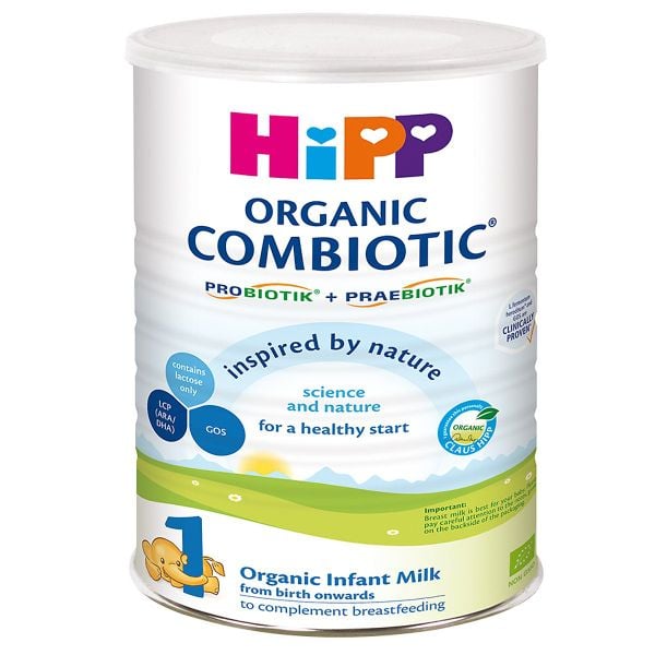  Sữa bột dinh dưỡng Hipp 1 Combiotic Organic 800g 