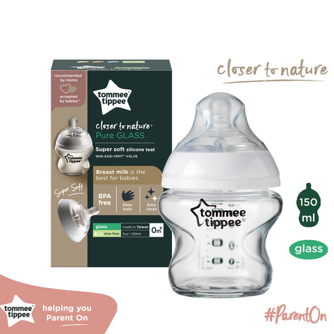 Bình sữa thủy tinh tự nhiên Tommee Tippee 150ml - 422780 