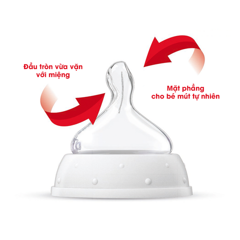  Bộ 2 núm ti NUK Silicone S1 - L 