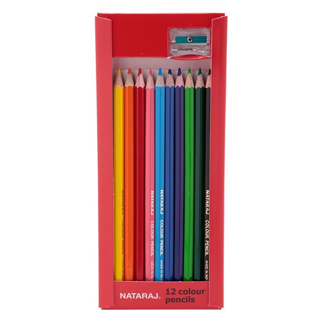  Bút chì dài 12 màu NATARAJ F12 