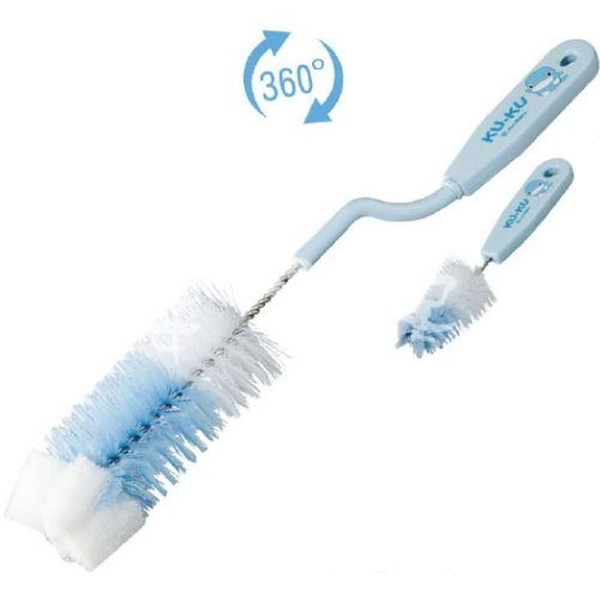  Dụng cụ vệ sinh bình sữa cho bé Kuku 