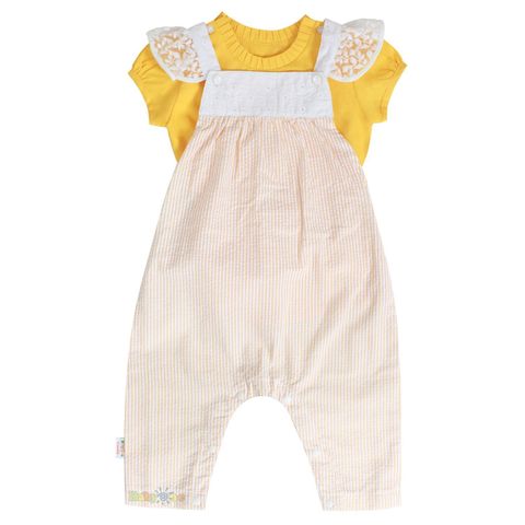  Set yếm bé gái SET0538 - BabyOne 