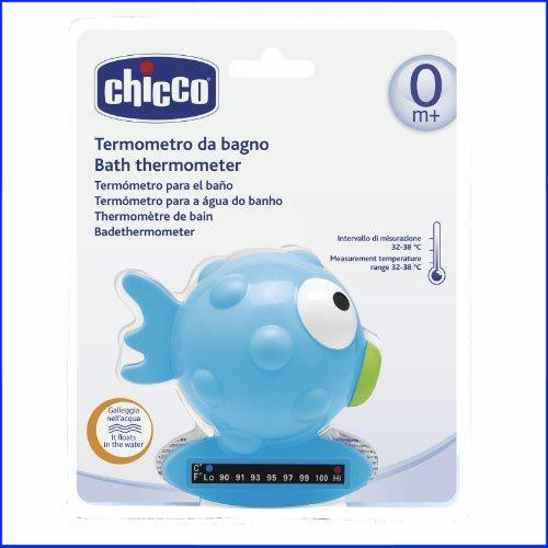  Đo nhiệt độ nước tắm hình chú cá xanh Chicco 