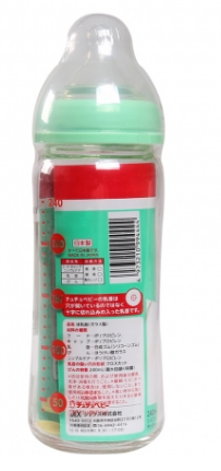  Bình sữa cổ rộng PPSU Chuchu 240ml 