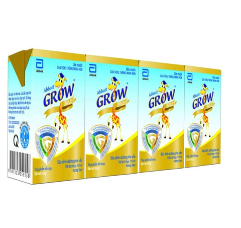  Sữa nước Abbott Grow Gold hương vani 110ml 