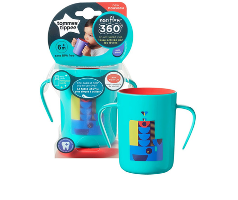  Ly nước chống đổ Tommee Tippee 200ml Xanh cổ vịt 447205 