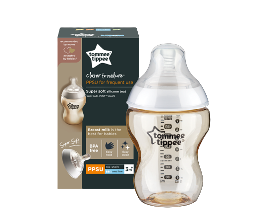  Bình sữa PPSU tự nhiên Tommee Tippee  260ml - 422752 