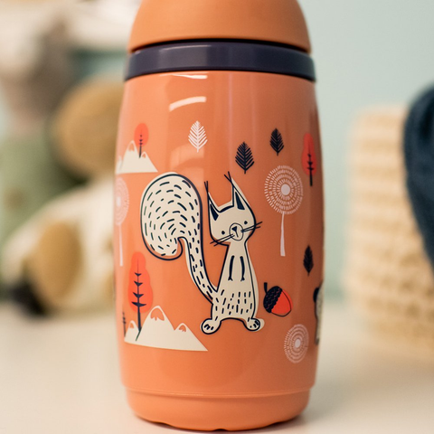 Bình uống nước giữ nhiệt ống hút kháng khuẩn chống tràn Tommee Tippee  266ml, từ 12 tháng 
