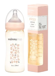  Bình sữa hồ lô cổ rộng nhựa PPSU Mammy 250ml 