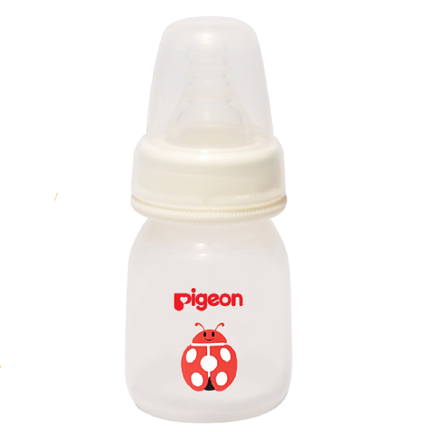  Bình sữa Pigeon nhựa PP họa tiết con bọ rùa 50ml 