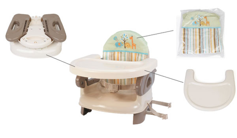  Ghế ăn Deluxe Summer Infant kẻ sọc (6 tháng +) 