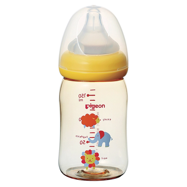  Bình sữa Pigeon PPSU Plus hình thú cưng 160ml 